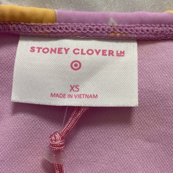 Stoney Clover Lane Flutter Heart Print Swim Bottom - Picture 4 of 8